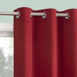 Open Box - Sun Zero - 2pc 37"x96" Sun Zero Tedrow 100% Blackout Grommet  Black